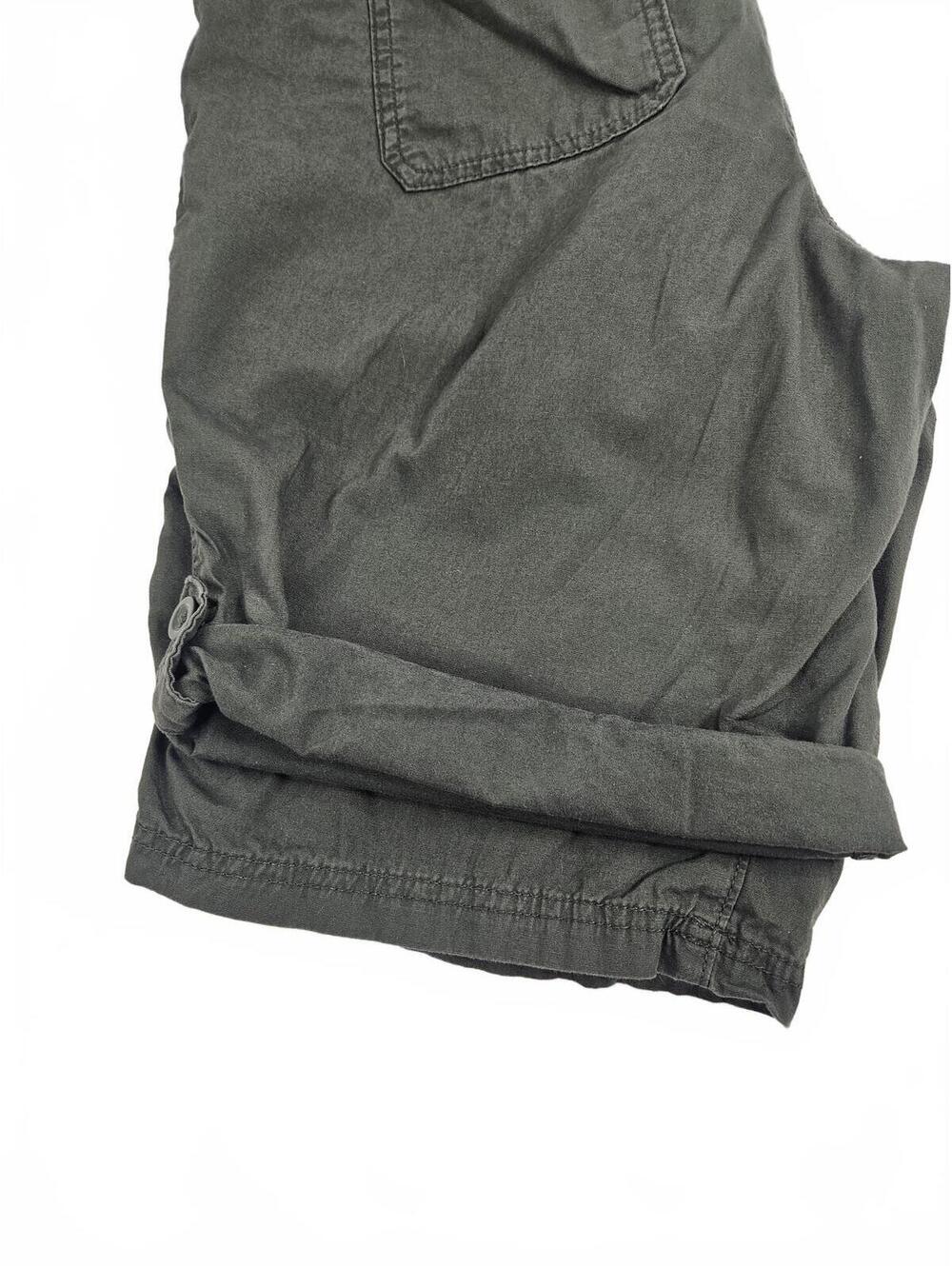 Eddie Bauer Women's Gray Casual Shorts Size 14 w/Button-Up Hem for Versatility - Picture 5 of 8